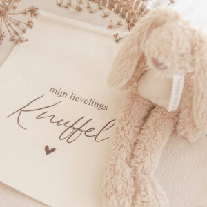 Leuk met Letters Bewaarzakje Mijn Lievelings Knuffel
