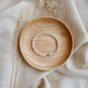 Moon Mama Holland Rozenkwarts Armband Kind