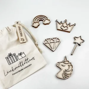 Leuk met Letters Kleine Vultrays Unicorn
