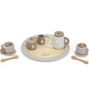 Label Label Ik leer koken- Houten Theesetje Nougat
